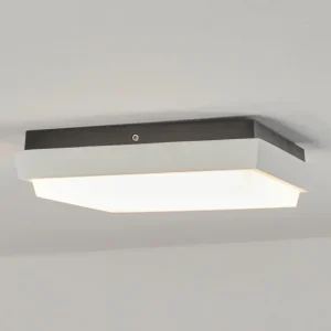 hofstein plafonnier extérieur Gomero LED Anthracite, Blanc, 1 lumière* Lampes Modernes