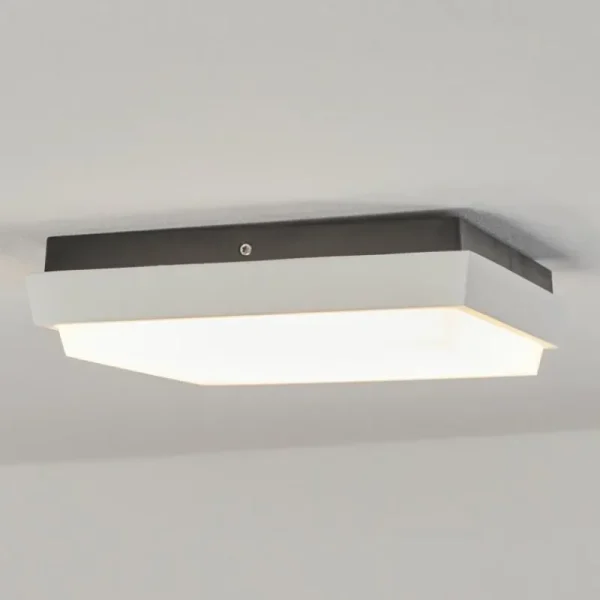 hofstein plafonnier extérieur Gomero LED Anthracite, Blanc, 1 lumière* Lampes Modernes