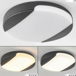 hofstein plafonnier extérieur Joserand LED Anthracite, 1 lumière* Lampes Modernes