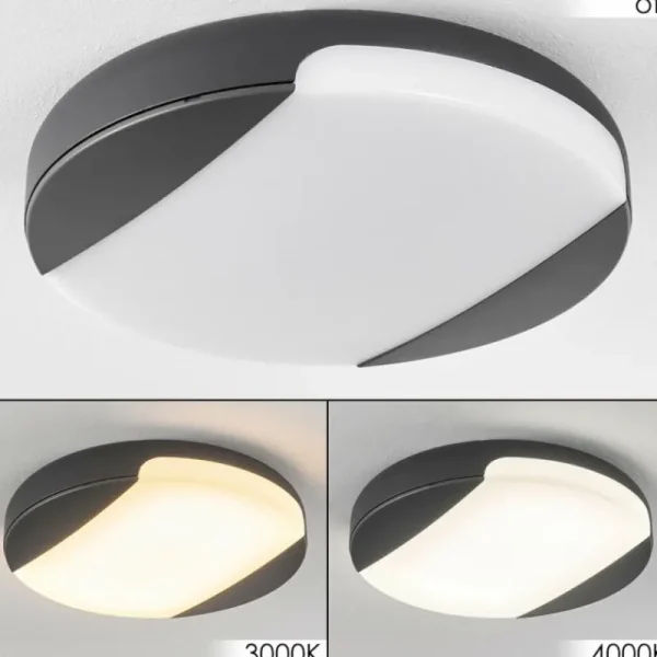 hofstein plafonnier extérieur Joserand LED Anthracite, 1 lumière* Lampes Modernes
