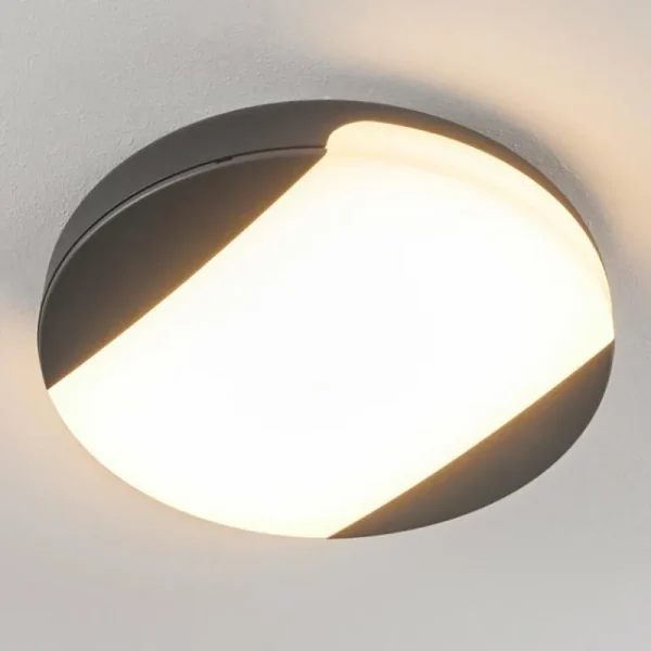 hofstein plafonnier extérieur Joserand LED Anthracite, 1 lumière* Lampes Modernes