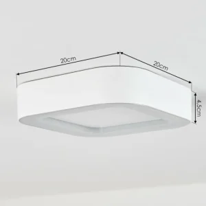 hofstein plafonnier extérieur Paleroo LED Blanc, 1 lumière* Lampes Modernes