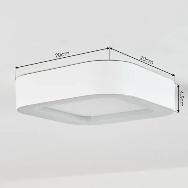 hofstein plafonnier extérieur Paleroo LED Blanc, 1 lumière* Lampes Modernes