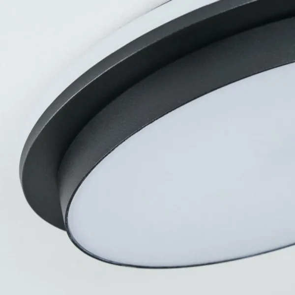 hofstein plafonnier extérieur Caucete LED Noir, 1 lumière* Lampes Modernes