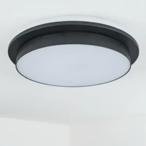 hofstein plafonnier extérieur Caucete LED Noir, 1 lumière* Lampes Modernes