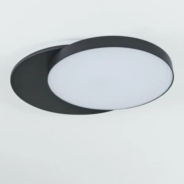 hofstein plafonnier extérieur Caucete LED Noir, 1 lumière* Lampes Modernes