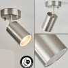hofstein plafonnier extérieur Corneda Acier inoxydable, 1 lumière* Lampes En Verre