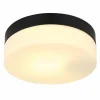 Luminaires Globo Lighting plafonnier extérieur Globo VRANOS Noir, 1 lumière* Lampes En Verre