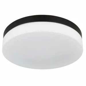 Luminaires Globo Lighting plafonnier extérieur Globo VRANOS Noir, 3 lumières* Lampes En Verre