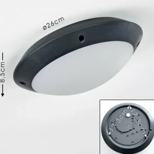 hofstein plafonnier extérieur Grafton Anthracite, 1 lumière* Lampes Modernes