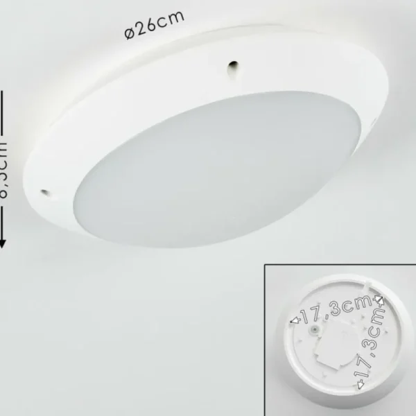 hofstein plafonnier extérieur Grafton Blanc, 1 lumière* Lampes Modernes