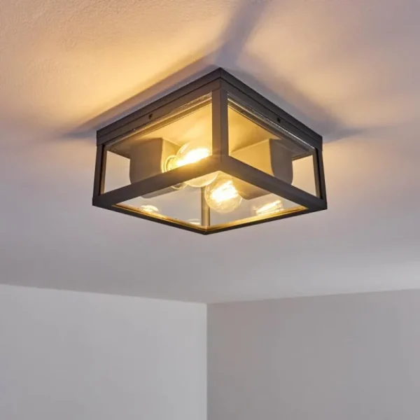 hofstein plafonnier extérieur Kiwalik Anthracite, 1 lumière* Lampes Modernes