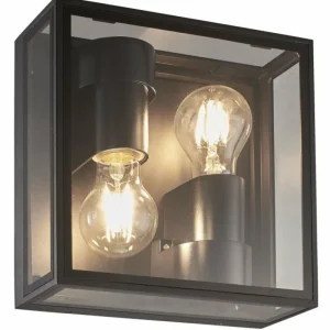 Luminaires Mantra plafonnier extérieur Mantra VERBIER Gris, 2 lumières* Lampes En Verre