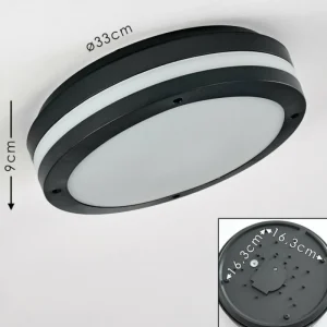 hofstein plafonnier extérieur Wollongong LED Anthracite, 1 lumière* Lampes Modernes