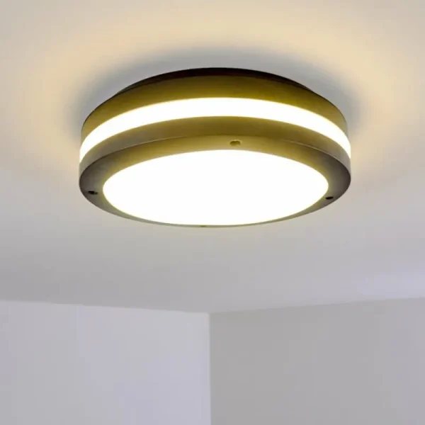 hofstein plafonnier extérieur Wollongong LED Anthracite, 1 lumière* Lampes Modernes