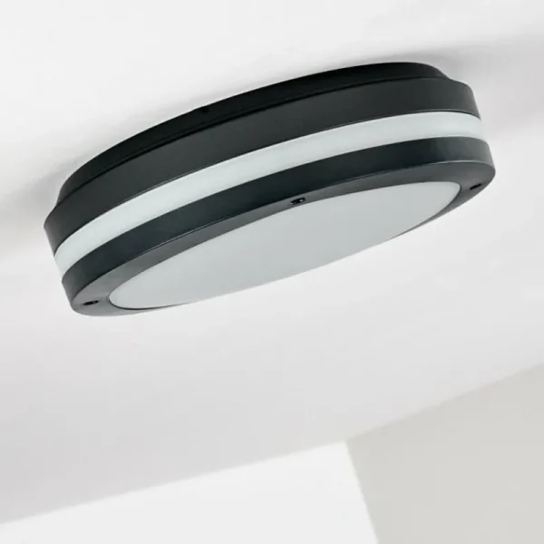 hofstein plafonnier extérieur Wollongong LED Anthracite, 1 lumière* Lampes Modernes