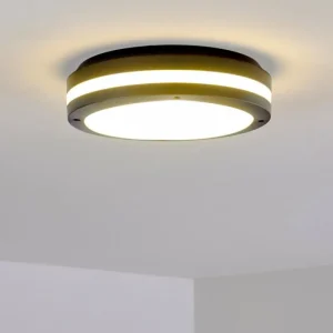 hofstein plafonnier extérieur Wollongong LED Anthracite, 1 lumière* Lampes Modernes