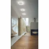 Luminaires Fabas Luce Plafonnier Fabas Luce Bard LED Blanc, 1 lumière* Lampes En Verre