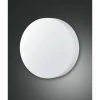 Luminaires Fabas Luce Plafonnier Fabas Luce GRAFF Blanc, 1 lumière* Lampes En Verre