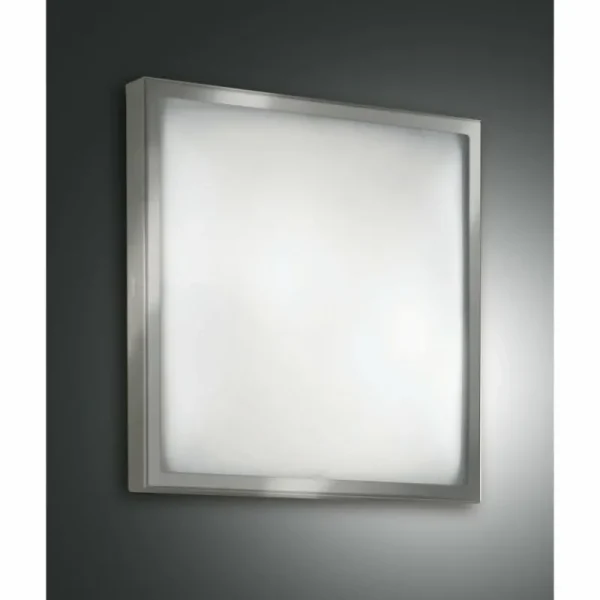 Luminaires Fabas Luce Plafonnier Fabas Luce Osaka LED Blanc, 1 lumière* Lampes En Verre