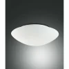 Luminaires Fabas Luce Plafonnier Fabas Luce Pandora LED Blanc, 1 lumière* Lampes En Verre