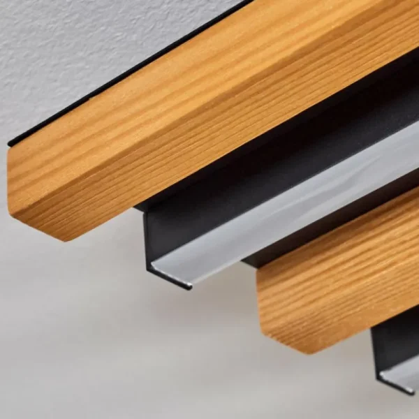 hofstein Plafonnier Favorina LED Écru, Noir, 1 lumière* Lampes Modernes
