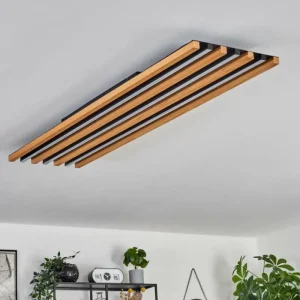 hofstein Plafonnier Favorina LED Écru, Noir, 1 lumière* Lampes Modernes