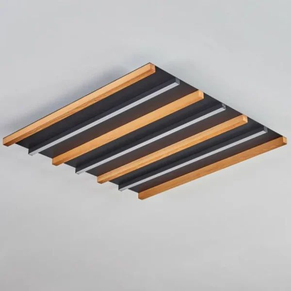hofstein Plafonnier Favorina LED Écru, Noir, 1 lumière* Lampes Modernes