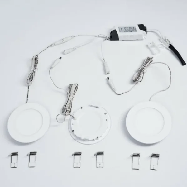 hofstein Plafonnier Finsrud LED Blanc, 3 lumières* Lampes Modernes