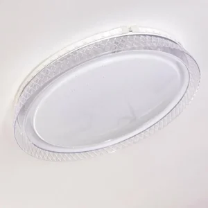 hofstein Plafonnier Fondaco LED Blanc, 1 lumière, Télécommandes, Changeur de couleurs* Lampes Modernes