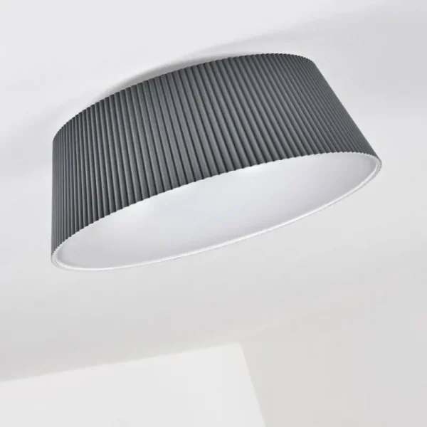 hofstein Plafonnier Fremont LED Gris, 1 lumière* Lampes Modernes