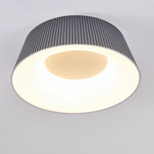 hofstein Plafonnier Fremont LED Gris, 1 lumière* Lampes Modernes