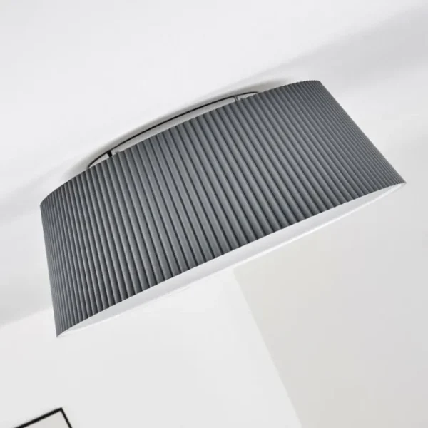 hofstein Plafonnier Fremont LED Gris, 1 lumière* Lampes Modernes