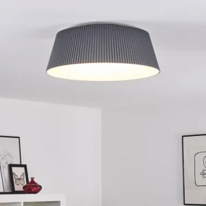 hofstein Plafonnier Fremont LED Gris, 1 lumière* Lampes Modernes