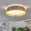 hofstein Plafonnier Fuscado LED Moka, 1 lumière* Lampes Modernes