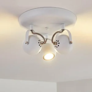 hofstein Plafonnier Gadmen Blanc, 3 lumières* Lampes Modernes