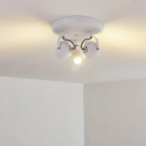 hofstein Plafonnier Gadmen Blanc, 3 lumières* Lampes Modernes