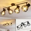 hofstein Plafonnier Gainesville Noir, 4 lumières* Lampes Modernes