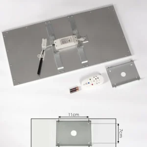 hofstein Plafonnier Gallitos LED Blanc, 1 lumière, Télécommandes, Changeur de couleurs* Lampes Modernes