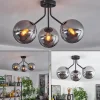 hofstein Plafonnier Gastor Noir, 3 lumières* Lampes Modernes