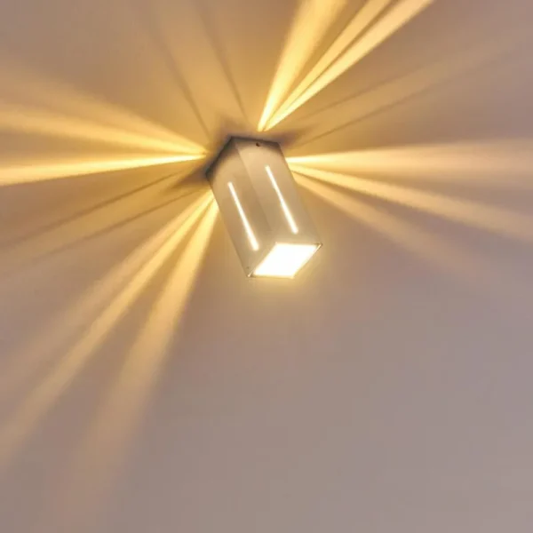 hofstein Plafonnier Gempen Acier brossé, 1 lumière* Lampes Modernes