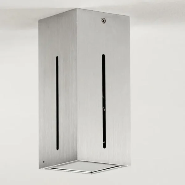 hofstein Plafonnier Gempen Acier brossé, 1 lumière* Lampes Modernes