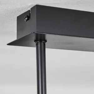 hofstein Plafonnier Giresta LED Noir, 4 lumières* Lampes Modernes
