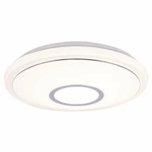 Luminaires Globo Lighting Plafonnier Globo CONNOR LED Blanc, 1 lumière* Lampes En Verre