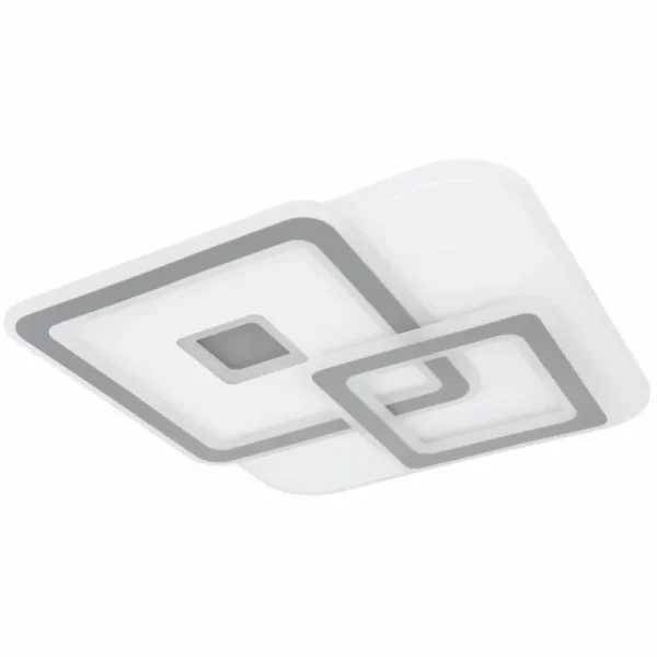 Luminaires Globo Lighting Plafonnier Globo KIQUE LED Blanc, 1 lumière* Lampes En Verre