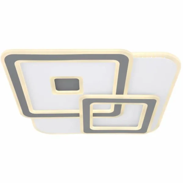 Luminaires Globo Lighting Plafonnier Globo KIQUE LED Blanc, 1 lumière* Lampes En Verre