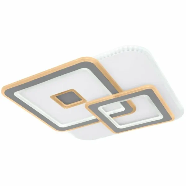 Luminaires Globo Lighting Plafonnier Globo KIQUE LED Blanc, 1 lumière* Lampes En Verre