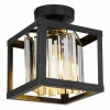 Luminaires Globo Lighting Plafonnier Globo MATHILDE Noir, 1 lumière* Lampes En Verre
