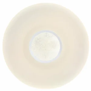 Luminaires Globo Lighting Plafonnier Globo SULLY LED Blanc, 1 lumière, Télécommandes, Changeur de couleurs* Lampes En Verre