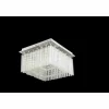 Luminaires Globo Lighting Plafonnier Globo Vince LED Chrome, 1 lumière* Lampes En Verre
